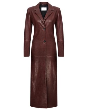 V S P Leather Jackets - Viola