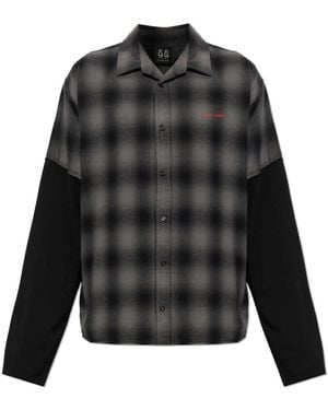 44 Label Group Casual Shirts - Black