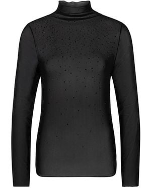 Marc Cain Long Sleeve Tops - Zwart
