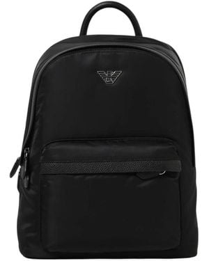 Emporio Armani Backpacks - Black