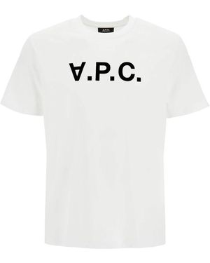 A.P.C. T-Shirts - White