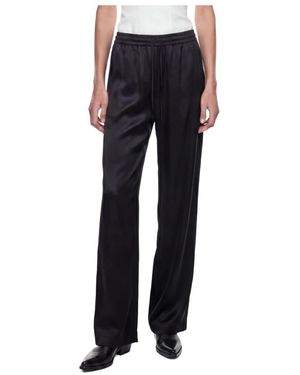 KHAITE Straight Trousers - Azul