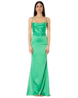 ACTUALEE Kleedjes ,Groen ,Polyester Abito