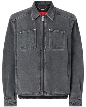 Ferrari Denim Jackets - Gray