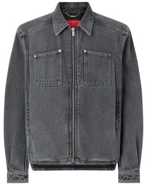 Ferrari Patch-Pocket Zip Jacket - Grau