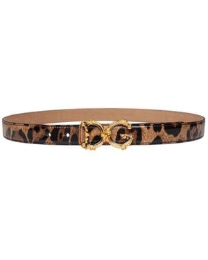 Dolce & Gabbana Belts - Marrón