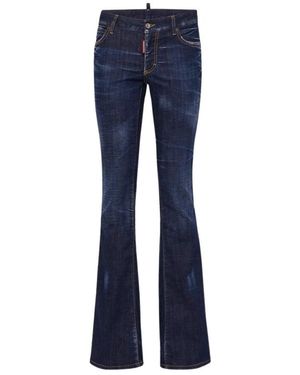 DSquared² Boot-Cut Jeans - Azul