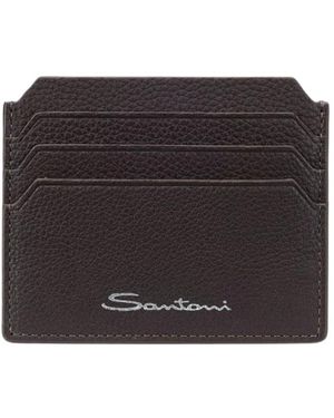 Santoni Wallets & Cardholders - Negro