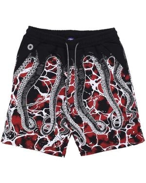 Octopus Casual Shorts - Blue
