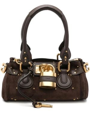 Chloé Paddington Schultertasche - Schwarz
