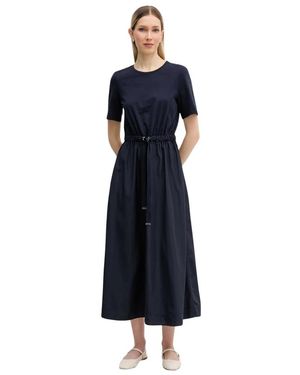Ouí Flared Jurk - Blauw