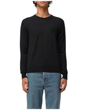 Valentino Round-Neck Knitwear - Black