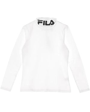 Fila Long Sleeve T-Shirts - White
