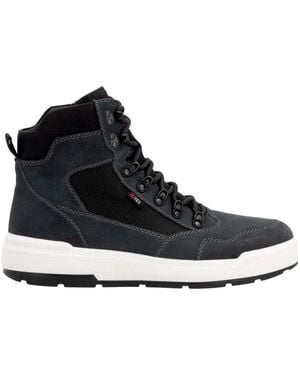 Rieker Lace-Up Boots - Black