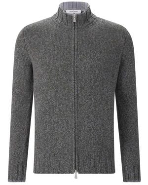Gran Sasso Truien & Vesten ,Groen ,Wol Cardigans - Grijs