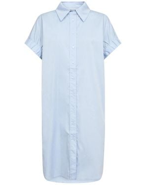 co'couture Kleedjes ,Blauw ,Shirt Kleedjes