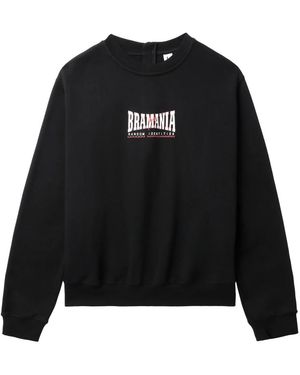 Random Identities Sweatshirt Mit Bramania Logo - Schwarz
