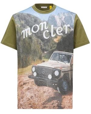 Moncler T-Shirts - Grey