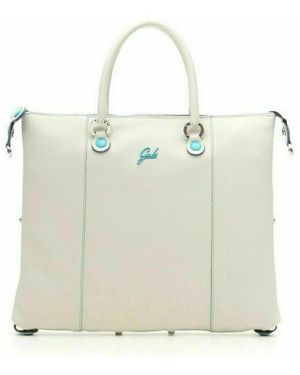 Gabs Tassen ,Wit ,Katoen Omkeerbare Witte Shopper Tas Vrouw