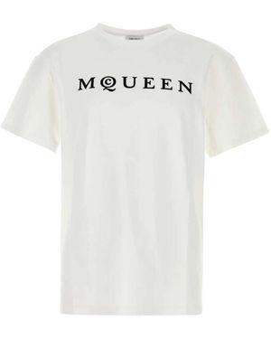 McQueen T-Shirts - White