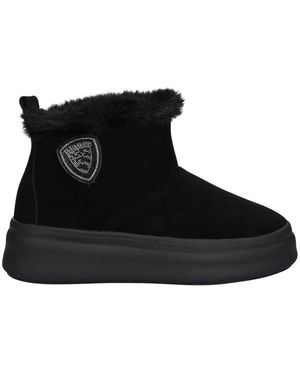 Blauer Schoenen ,Zwart ,Leer Emery 02 Winter Boot