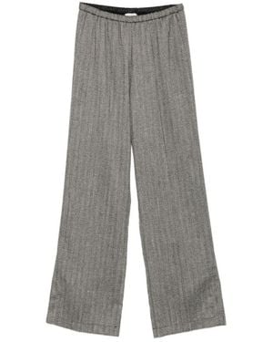 forte_forte Wide Trousers - Grey
