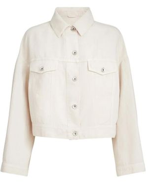 Brunello Cucinelli Denim Jackets - White