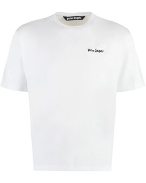 Palm Angels T-Shirts - Blanc