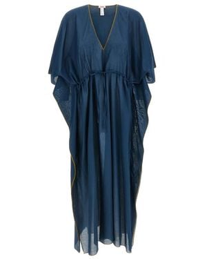 Eres Voilier Kaftan Jurk - Blauw