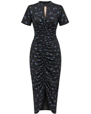 Mar De Margaritas Midi Dresses - Black