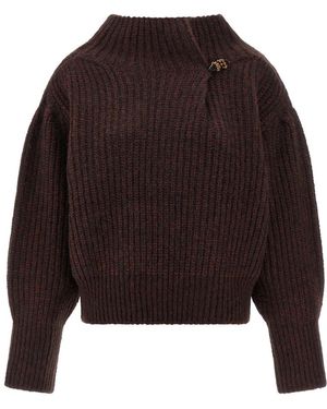 Dries Van Noten Strickware - Braun
