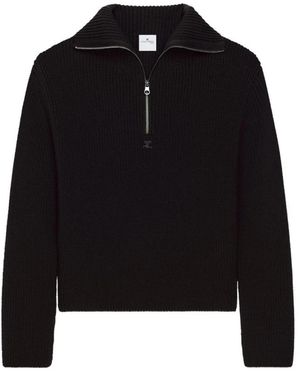 Courreges Turtlenecks - Negro