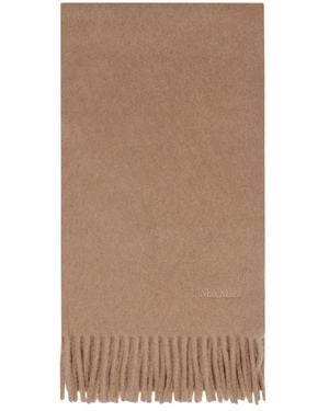 Max Mara Winter Scarves - Brown