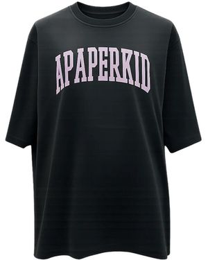 A PAPER KID T-Shirts - Negro