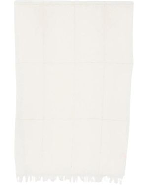 D'Aniello Winter Scarves - White