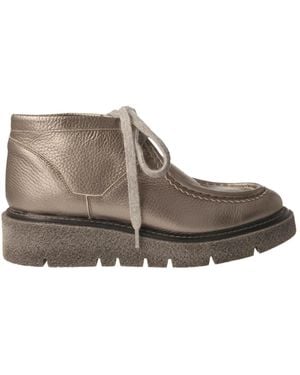 Pedro Miralles Lace-Up Boots - Grey