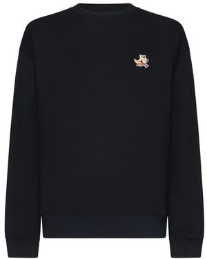Maison Kitsuné Sweatshirts - Black