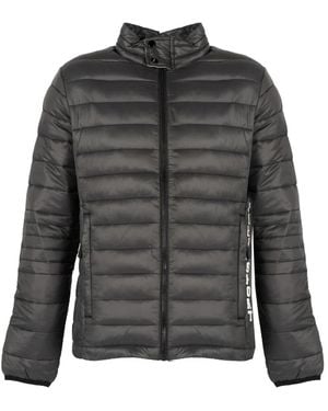 Philipp Plein Steppjacke Aus Hochwertigem Stoff - Grau