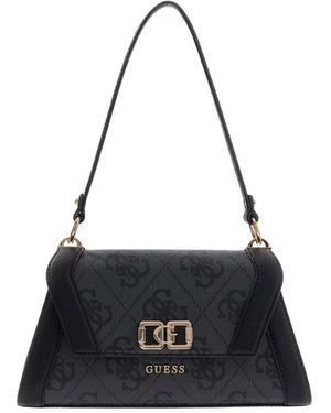 Guess Karnilla Coal Logo Bs26gu32 Os990119 Hand/shoulder/shoulder Bag Bag - Black
