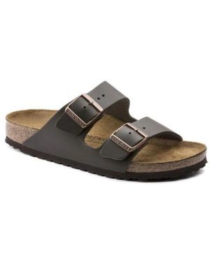 Birkenstock Sliders - Brown