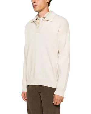 Roberto Collina V-Neck Knitwear - White