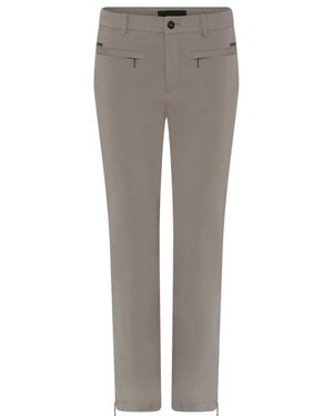 Cro Slim-Fit Trousers - Grey