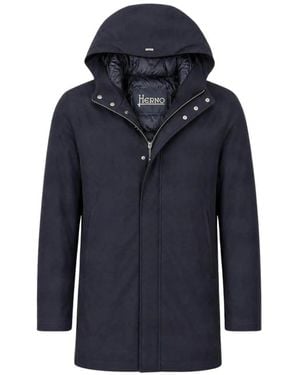 Herno Parka Marinepi001363U - Blau