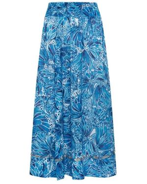 Maliparmi Rokken ,Blauw ,Katoen Sweet Butterfly Rok