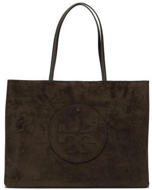 Tory Burch Ella Wildleder-Tote - Schwarz