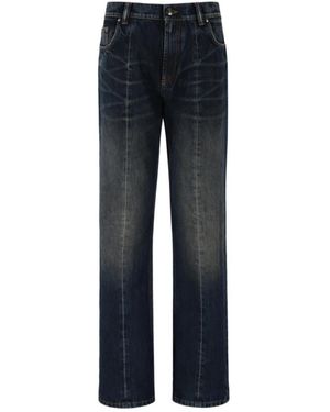 Versace Straight Jeans - Azul