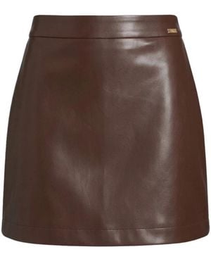 Guess Rokken ,Bruin ,Leer Paola Rok