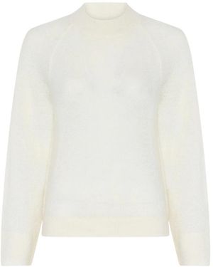 Bruuns Bazaar Turtlenecks - Blanco