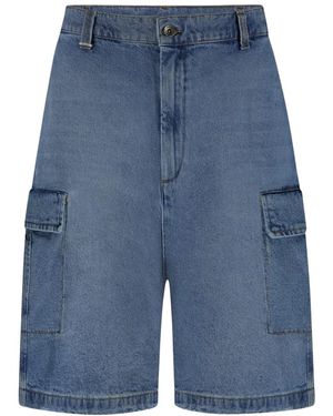 flâneur Denim Shorts - Blauw