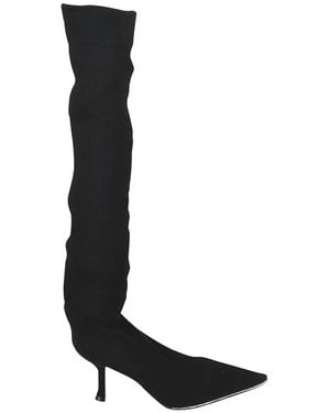 Rene Caovilla Over-The-Knee Boots - Black